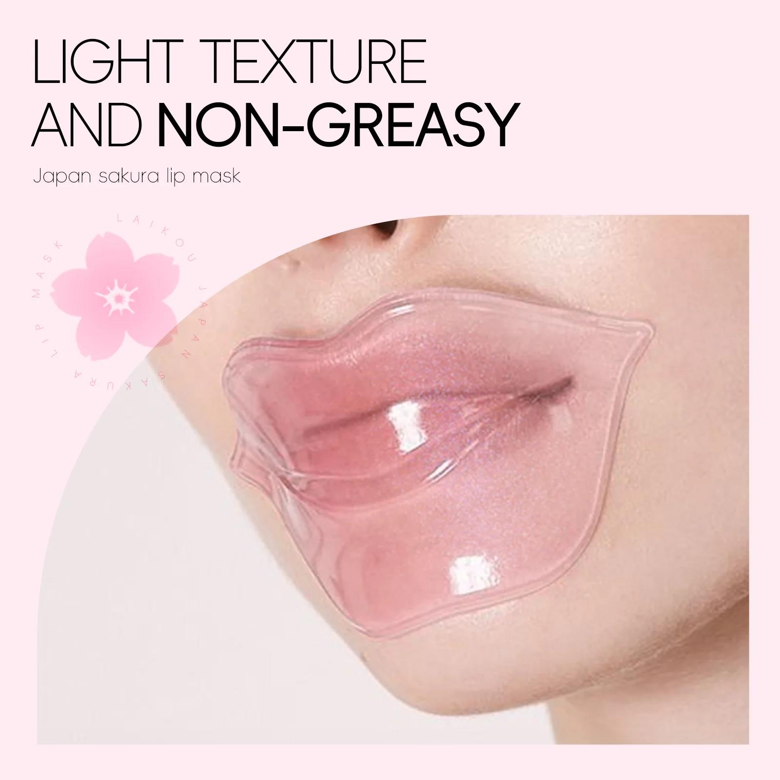 Night Cream - Japonia Sakura Kolagenowa Maska do Ust