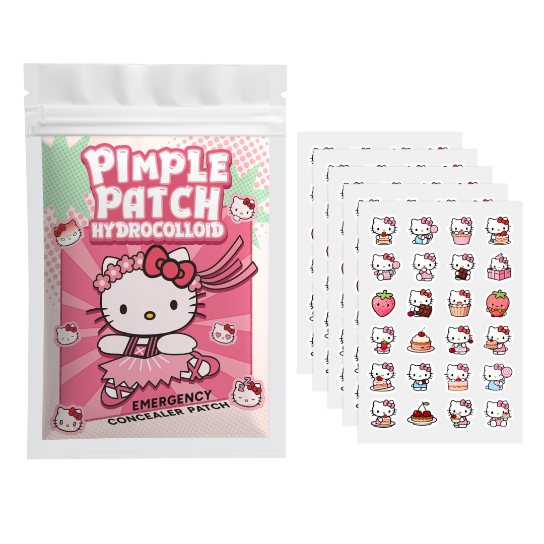 Skincare China - 24/48/72/120 sztuk – plastry Hello Kitty,
