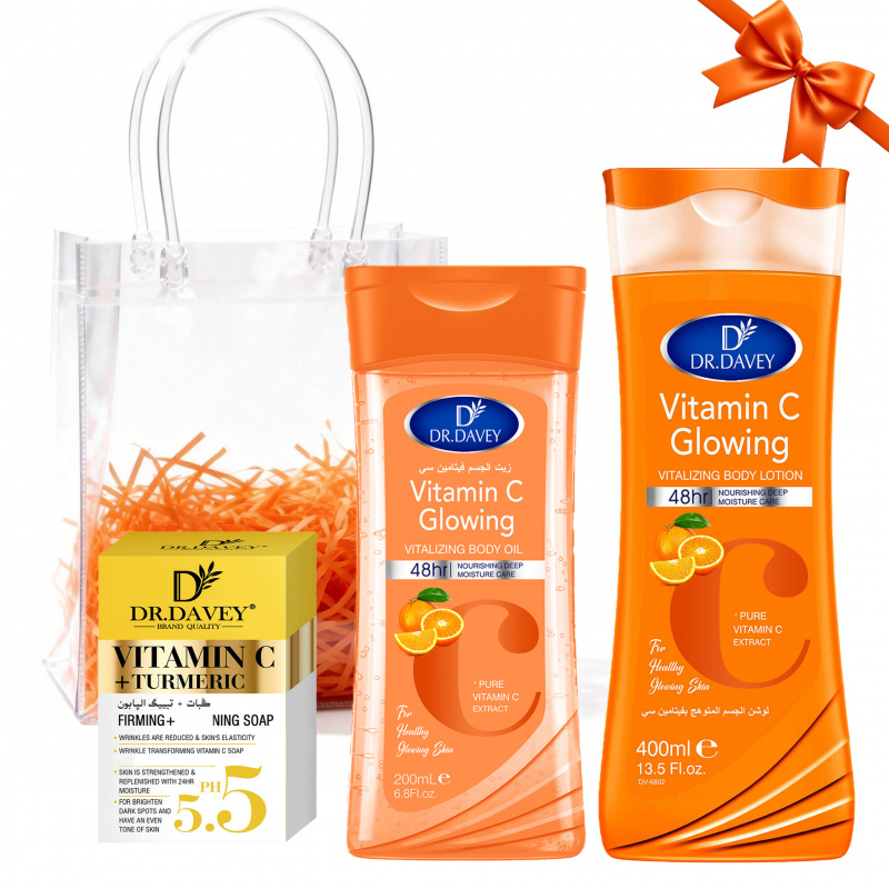 Vitamin C Serum - DR.DAVEY Zestaw do pielęgnacji skóry z