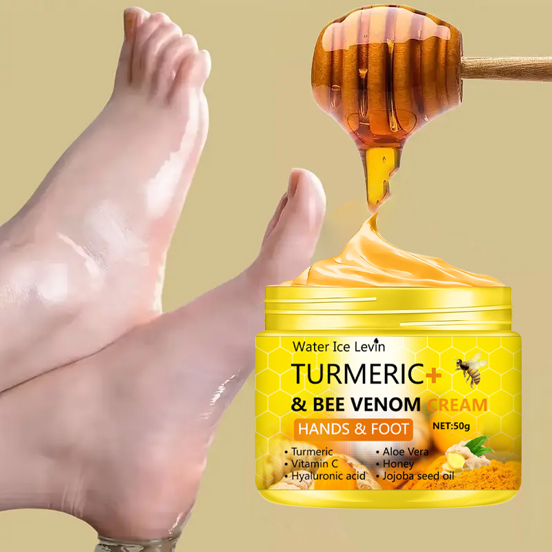 Urea Foot Cream - Kurkuma, jad pszczeli, krem na suche,