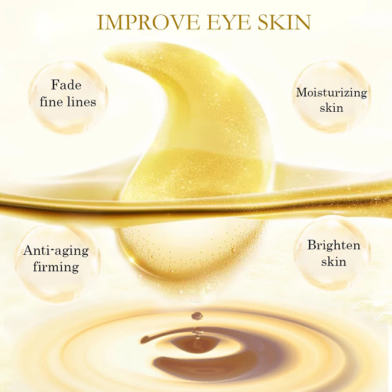 10/20szt Złota kryształowa mas – Face Mask Skincare recenzja i cena