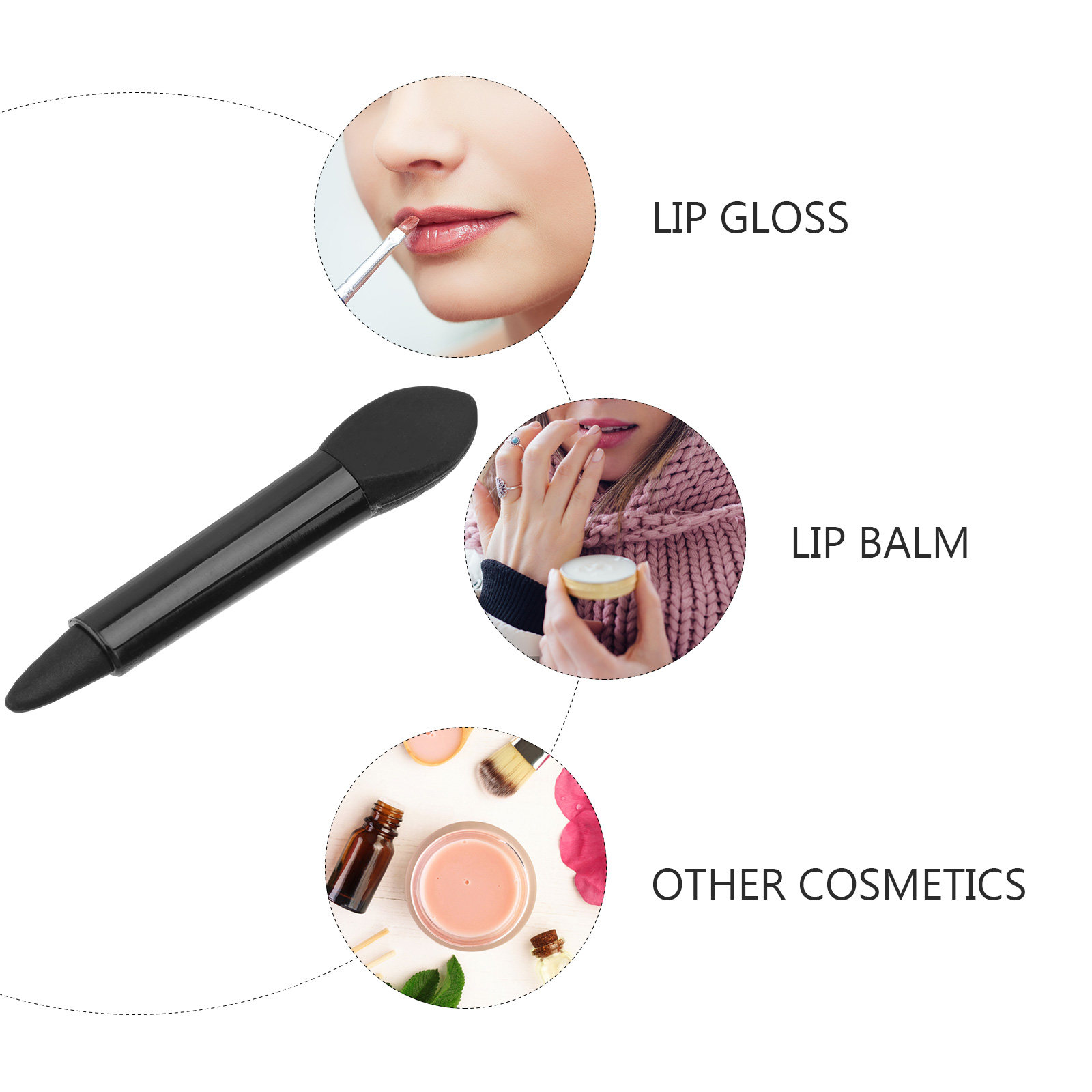 1 zestaw: dwustronny pędzel do – Lip Balm recenzja i cena